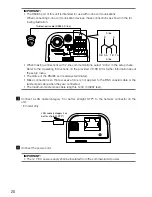 Предварительный просмотр 20 страницы Panasonic WJ-GXE100 Installation Manual