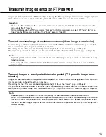 Preview for 15 page of Panasonic WJ-GXE500 Operating Instructions Manual