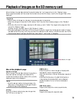 Preview for 19 page of Panasonic WJ-GXE500 Operating Instructions Manual