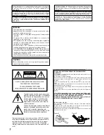 Preview for 2 page of Panasonic WJ-HD616G Installation Manual