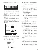 Предварительный просмотр 29 страницы Panasonic WJ-HD88 Operating Instructions Manual