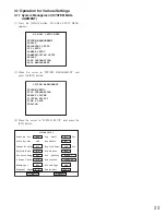 Предварительный просмотр 33 страницы Panasonic WJ-HD88 Operating Instructions Manual