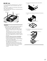 Preview for 21 page of Panasonic WJ-HDE400 Installation Manual