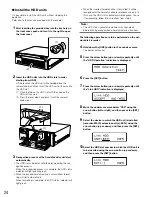 Preview for 24 page of Panasonic WJ-HDE400 Installation Manual