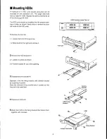 Preview for 4 page of Panasonic WJ-HDE500 Instructions Manual