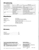 Preview for 8 page of Panasonic WJ-HDE500 Instructions Manual