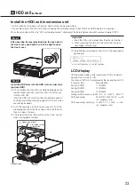 Предварительный просмотр 23 страницы Panasonic WJ-HXE400 Operating Instructions Manual