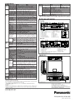 Preview for 2 page of Panasonic WJ-ND300A/10000V Specification