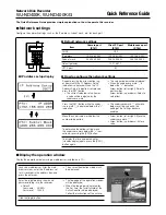 Предварительный просмотр 1 страницы Panasonic WJ-ND400K Quick Reference Manual