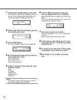 Preview for 12 page of Panasonic WJ-ND400K Setup Instructions