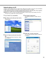 Preview for 13 page of Panasonic WJ-ND400K Setup Instructions