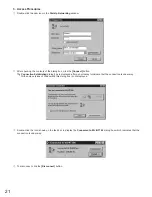 Preview for 21 page of Panasonic WJ-NT104 Operating Instructions Manual