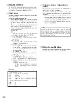 Preview for 39 page of Panasonic WJ-NT104 Operating Instructions Manual