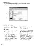 Предварительный просмотр 41 страницы Panasonic WJ-NT104 Operating Instructions Manual