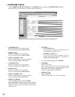 Предварительный просмотр 43 страницы Panasonic WJ-NT104 Operating Instructions Manual