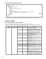 Preview for 74 page of Panasonic WJ-NT104 Operating Instructions Manual