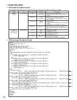 Preview for 78 page of Panasonic WJ-NT104 Operating Instructions Manual