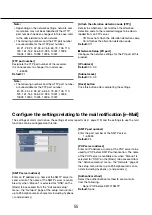 Preview for 55 page of Panasonic WJ-NV300G Operating Instructions Manual