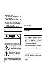 Предварительный просмотр 2 страницы Panasonic WJ-NV300K Installation Manual