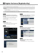 Предварительный просмотр 24 страницы Panasonic WJ-NX100/2E Installation Manual