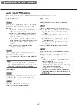 Preview for 163 page of Panasonic WJ-NX200G Operating Instructions Manual