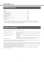 Preview for 7 page of Panasonic WJ-NX200K/G Important Information Manual