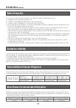 Preview for 10 page of Panasonic WJ-NX200K/G Important Information Manual