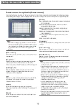 Preview for 13 page of Panasonic WJ-NX200K Operating Instructions Manual