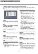 Preview for 15 page of Panasonic WJ-NX200K Operating Instructions Manual