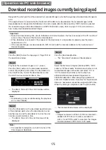 Preview for 175 page of Panasonic WJ-NX200K Operating Instructions Manual