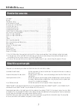 Preview for 7 page of Panasonic WJ-NX400K Important Information Manual