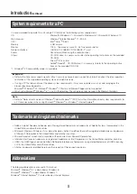 Preview for 8 page of Panasonic WJ-NX400K Important Information Manual