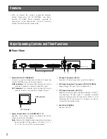 Предварительный просмотр 2 страницы Panasonic WJ-PB65E01 Operating Instructions Manual