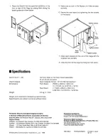 Preview for 4 page of Panasonic WJ-PB85A32 Instructions