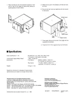 Preview for 4 page of Panasonic WJ-PB85R08 Instructions