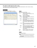 Preview for 47 page of Panasonic WJ-RT416/G Network Operating Instructions