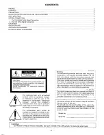 Preview for 2 page of Panasonic WJ-SW104 Operating Instructions Manual