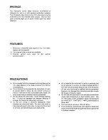 Preview for 3 page of Panasonic WJ-SW104 Operating Instructions Manual