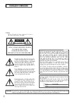 Preview for 2 page of Panasonic WJ-SX 150A Operating Instructions Manual