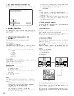 Preview for 14 page of Panasonic WJ-SX 150A Operating Instructions Manual