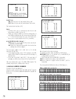 Preview for 70 page of Panasonic WJ-SX 150A Operating Instructions Manual