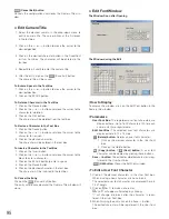 Preview for 92 page of Panasonic WJ-SX 150A Operating Instructions Manual