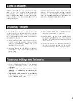 Preview for 5 page of Panasonic WJ-SX650/G Operating Instructions Manual