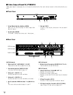 Предварительный просмотр 12 страницы Panasonic WJ-SX650/G Operating Instructions Manual