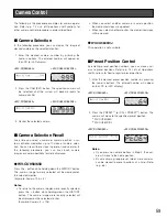 Preview for 59 page of Panasonic WJ-SX650/G Operating Instructions Manual