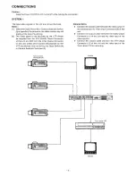 Предварительный просмотр 6 страницы Panasonic WJ410 - BW QUAD SYSTEM Operating Instructions Manual