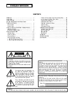 Preview for 2 page of Panasonic WJDR200 - DIGITAL VIDEO RECORD Operating Instructions Manual