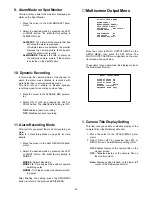 Предварительный просмотр 27 страницы Panasonic WJFS616 - SWITCHER Operating Instruction