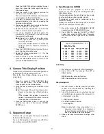 Предварительный просмотр 33 страницы Panasonic WJFS616 - SWITCHER Operating Instruction