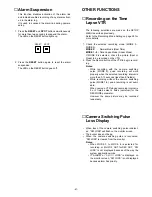 Предварительный просмотр 49 страницы Panasonic WJFS616 - SWITCHER Operating Instruction